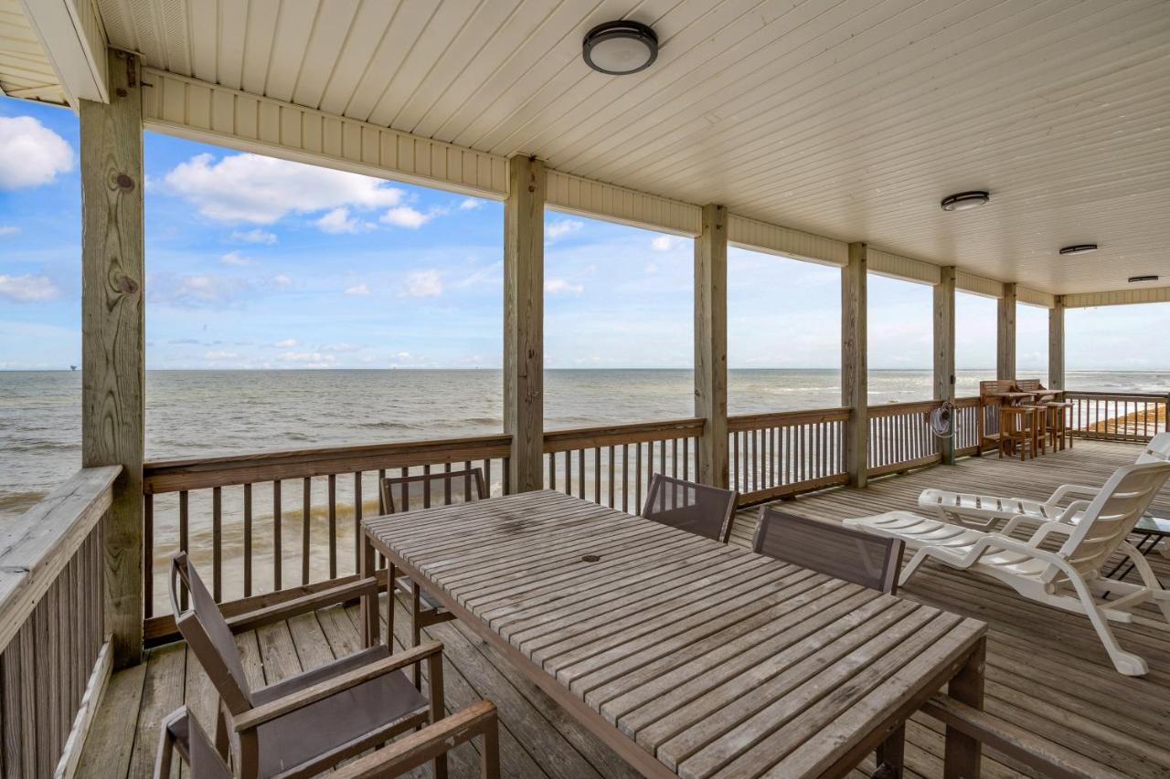Marisol - Pet Friendly And Gulf Front! Enjoy The Large Deck With Amazing Views! Home Dauphin Island Exterior photo